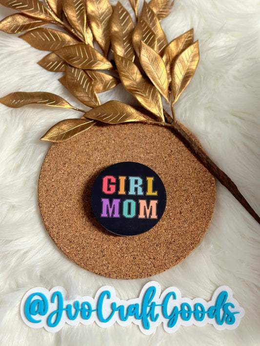 Girl Mom Charm