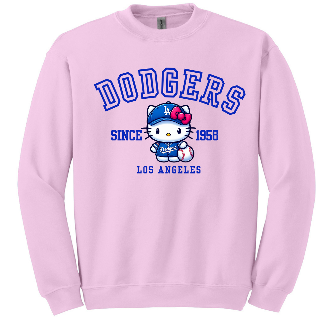 Since 1958 Blue Kitty Crewneck