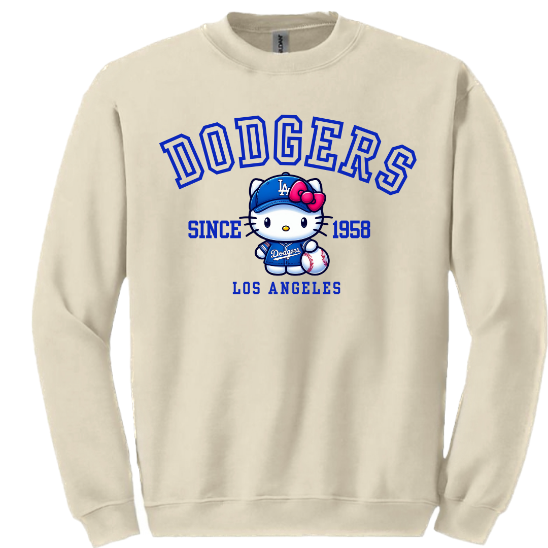 Since 1958 Blue Kitty Crewneck