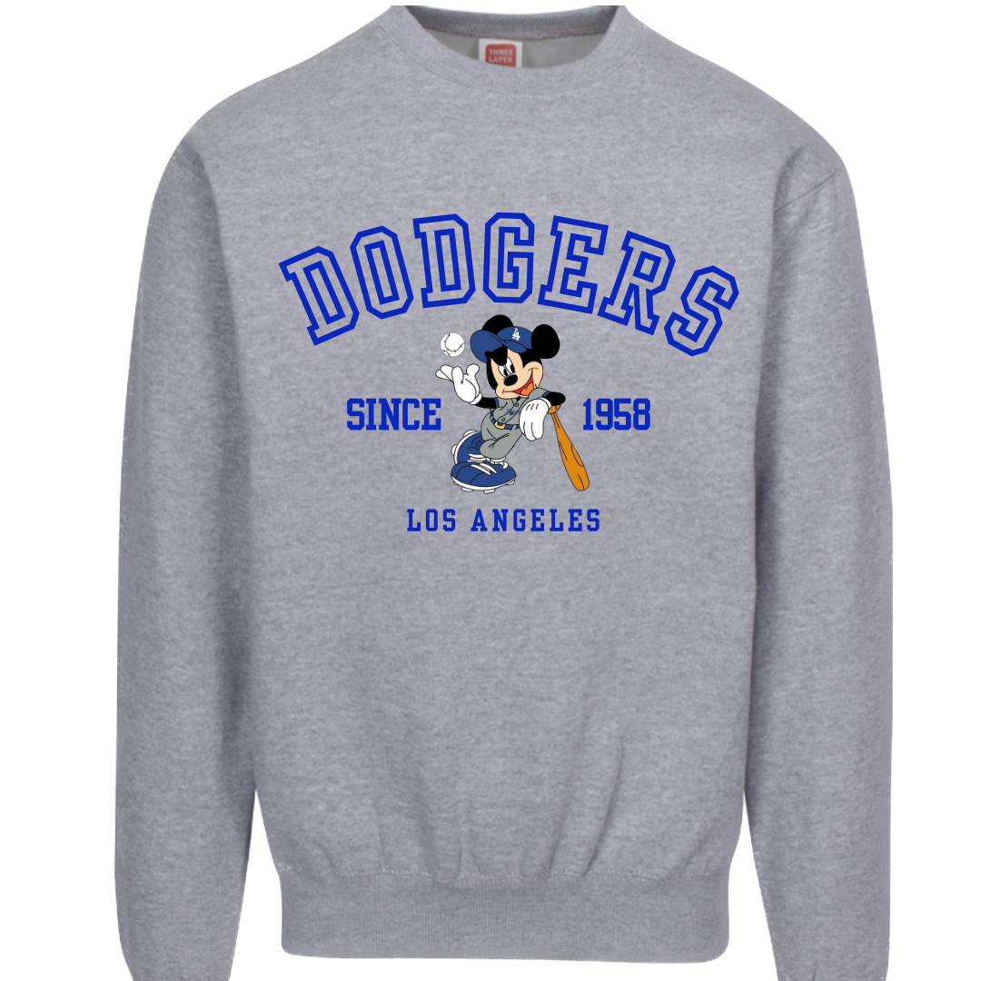 Since 1958 Blue Mouse Crewneck