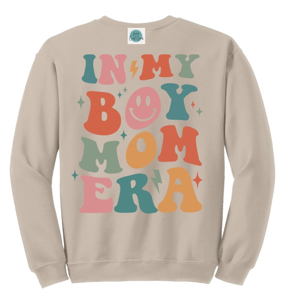 In My Boy Mom Era Crewneck