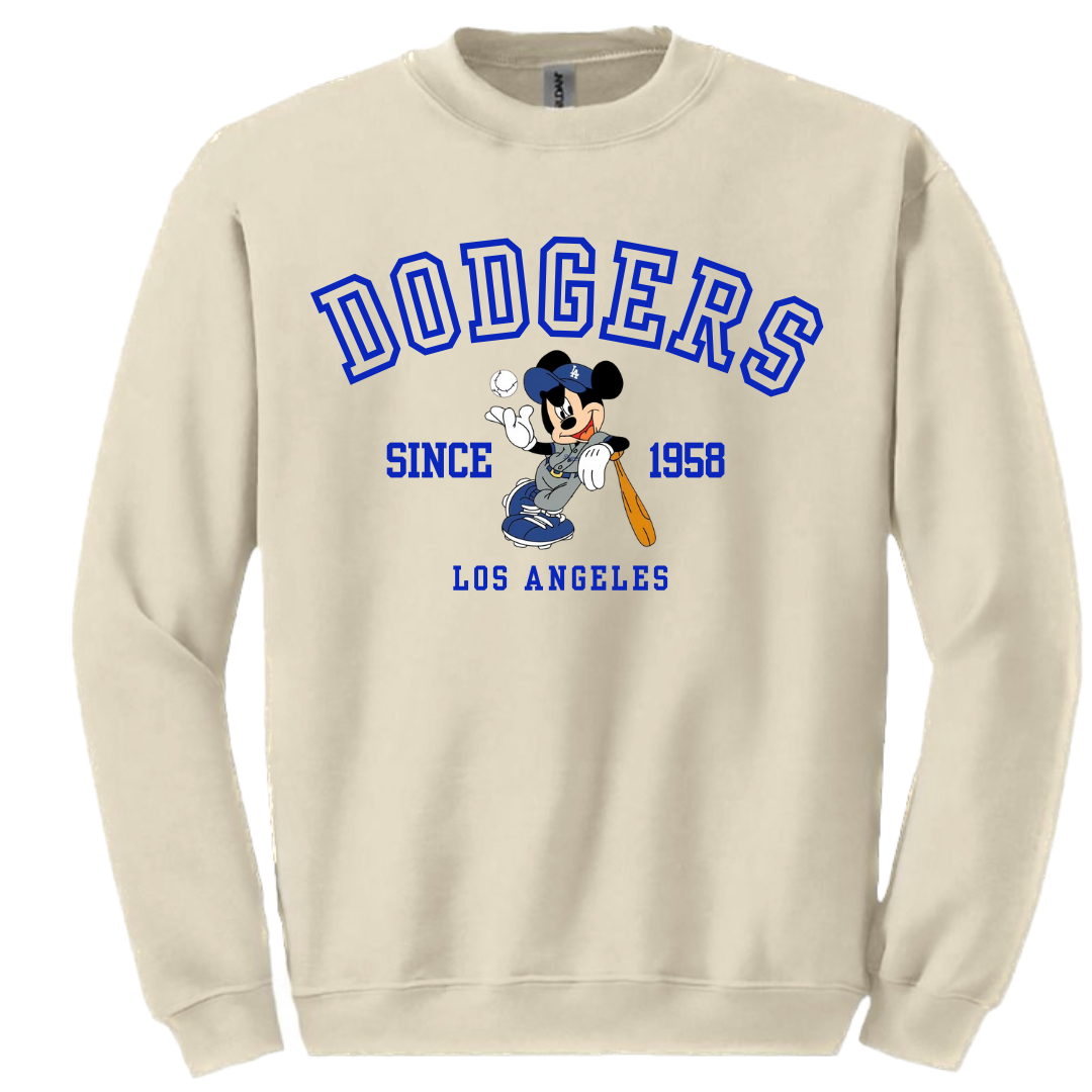 Since 1958 Blue Mouse Crewneck