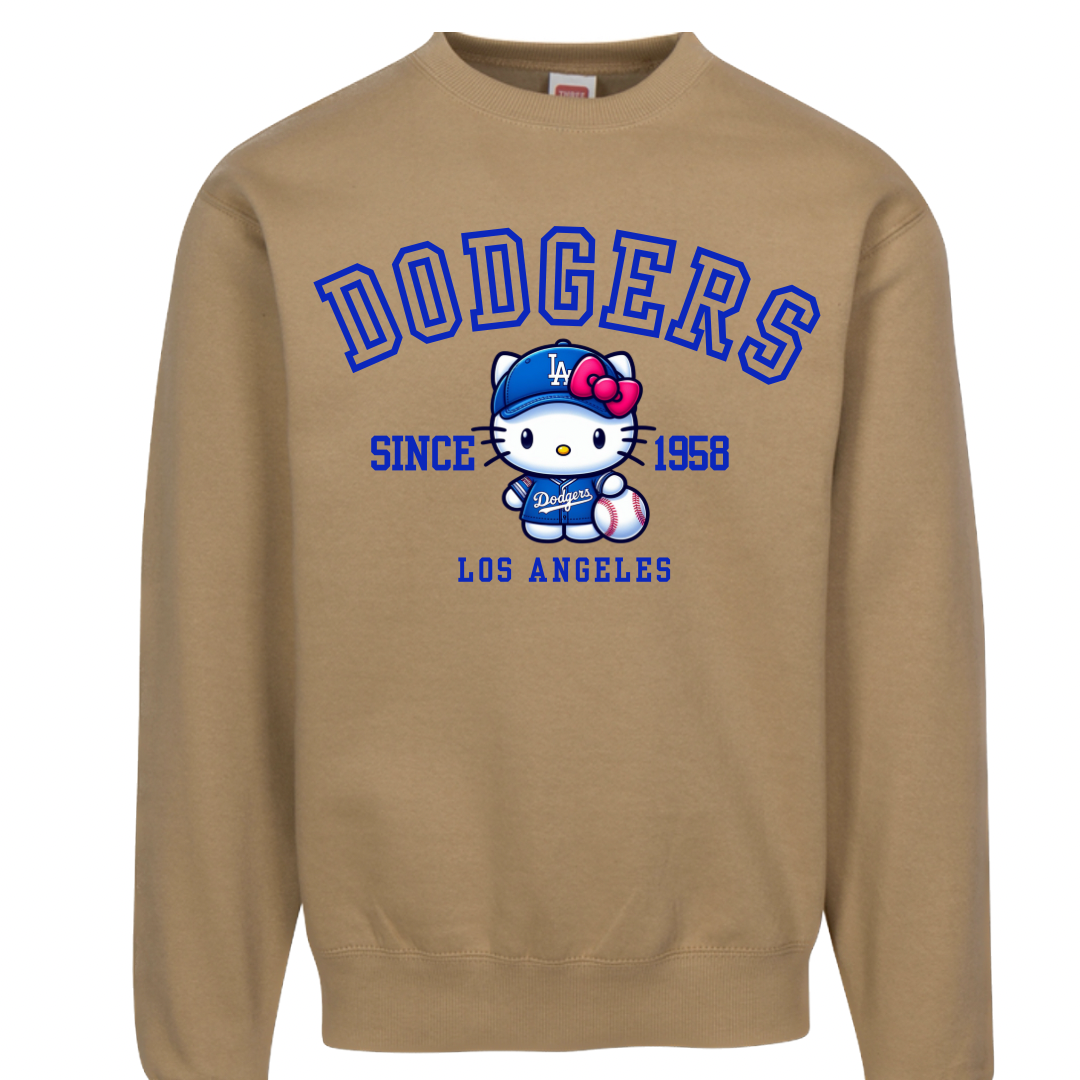 Since 1958 Blue Kitty Crewneck