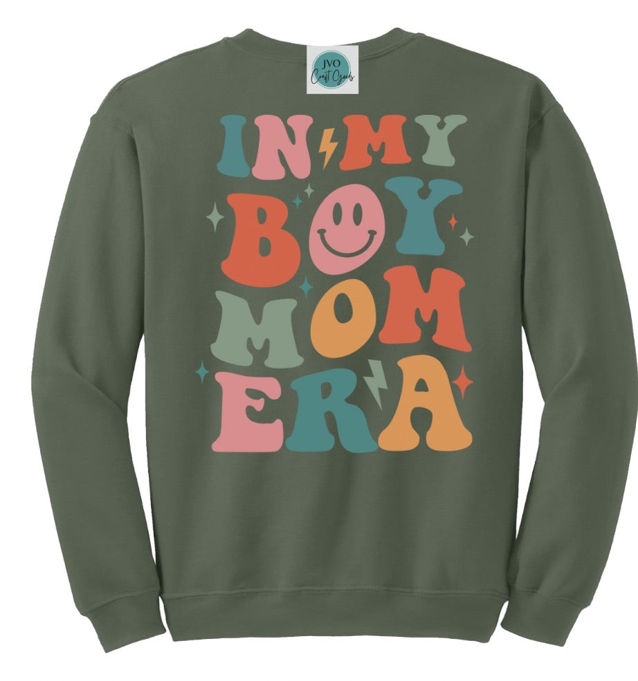 In My Boy Mom Era Crewneck