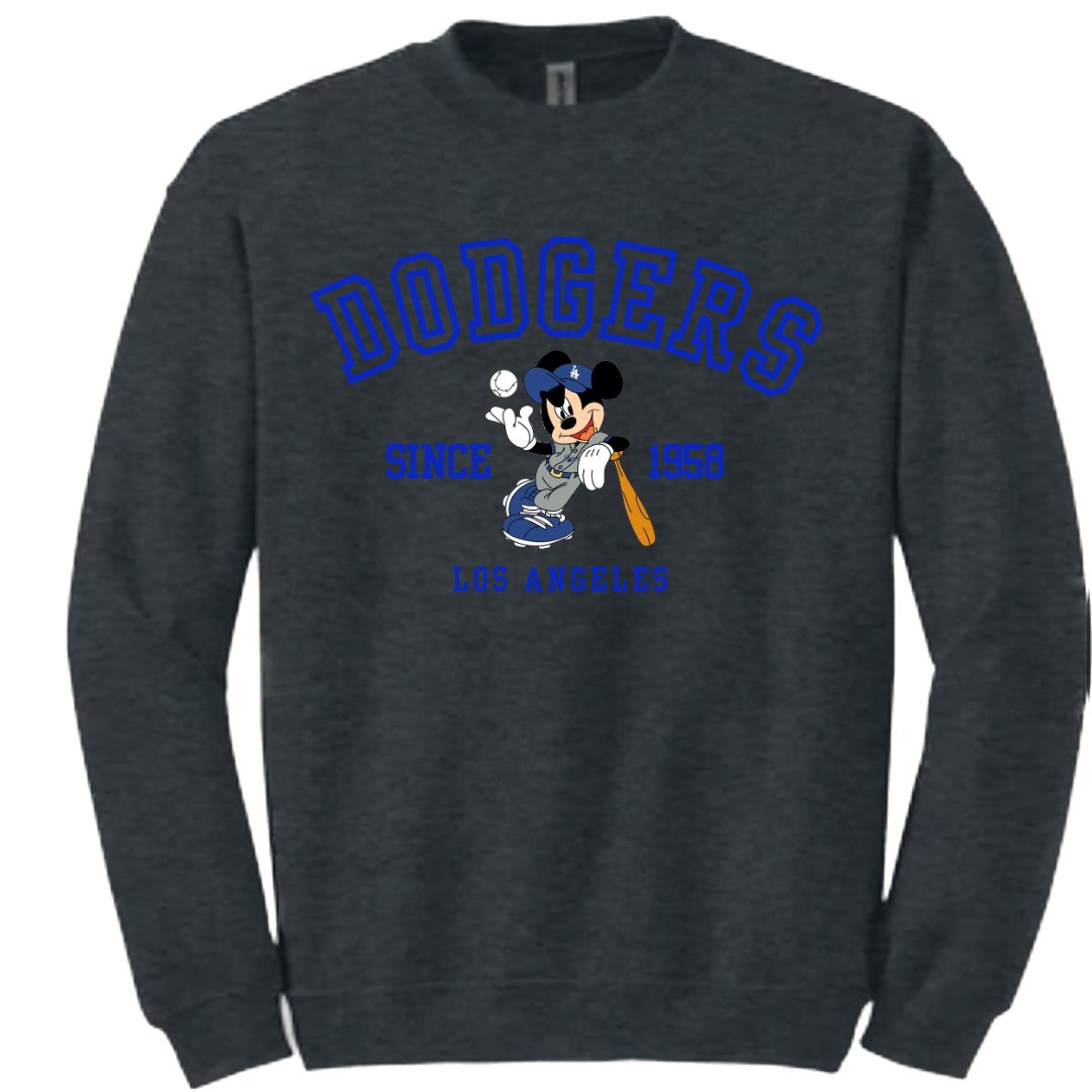 Since 1958 Blue Mouse Crewneck