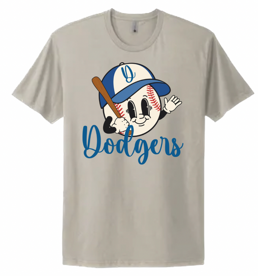 Vintage Blue Baseball T-Shirt