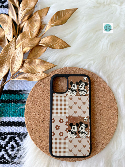 Vintage Mr.&Mrs. Mouse Phone Case