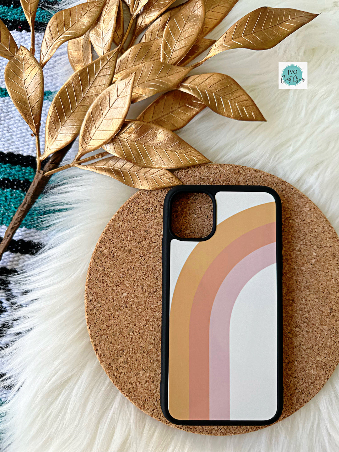 Boho Half Rainbow Phone Case